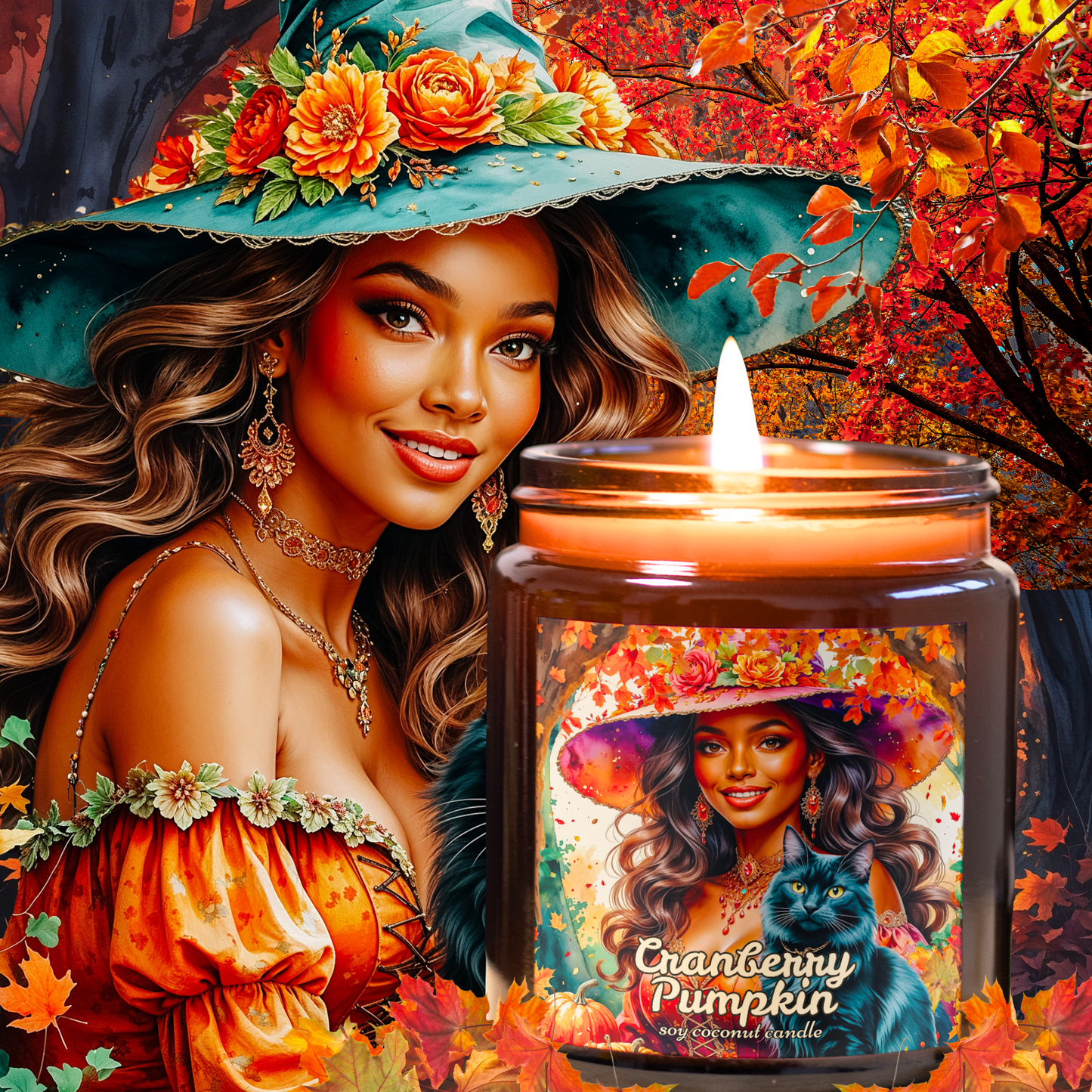 Cranberry Pumpkin Soy Candle