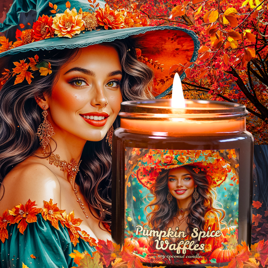 Pumpkin Spice Waffles Soy Candle