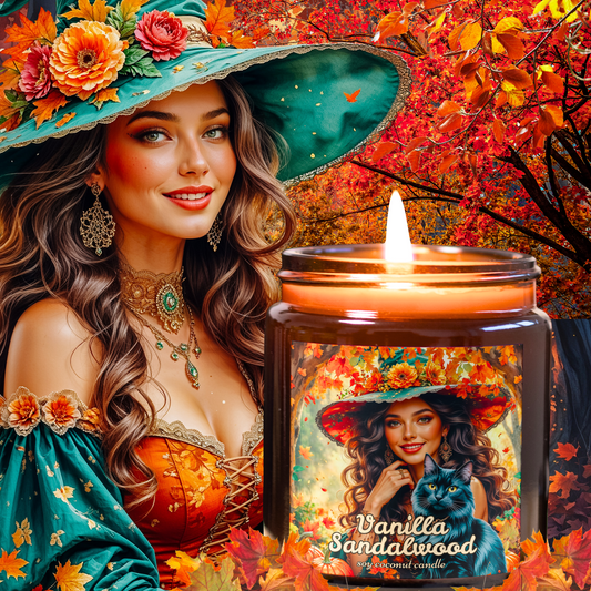 Vanilla Sandalwood Soy Candle