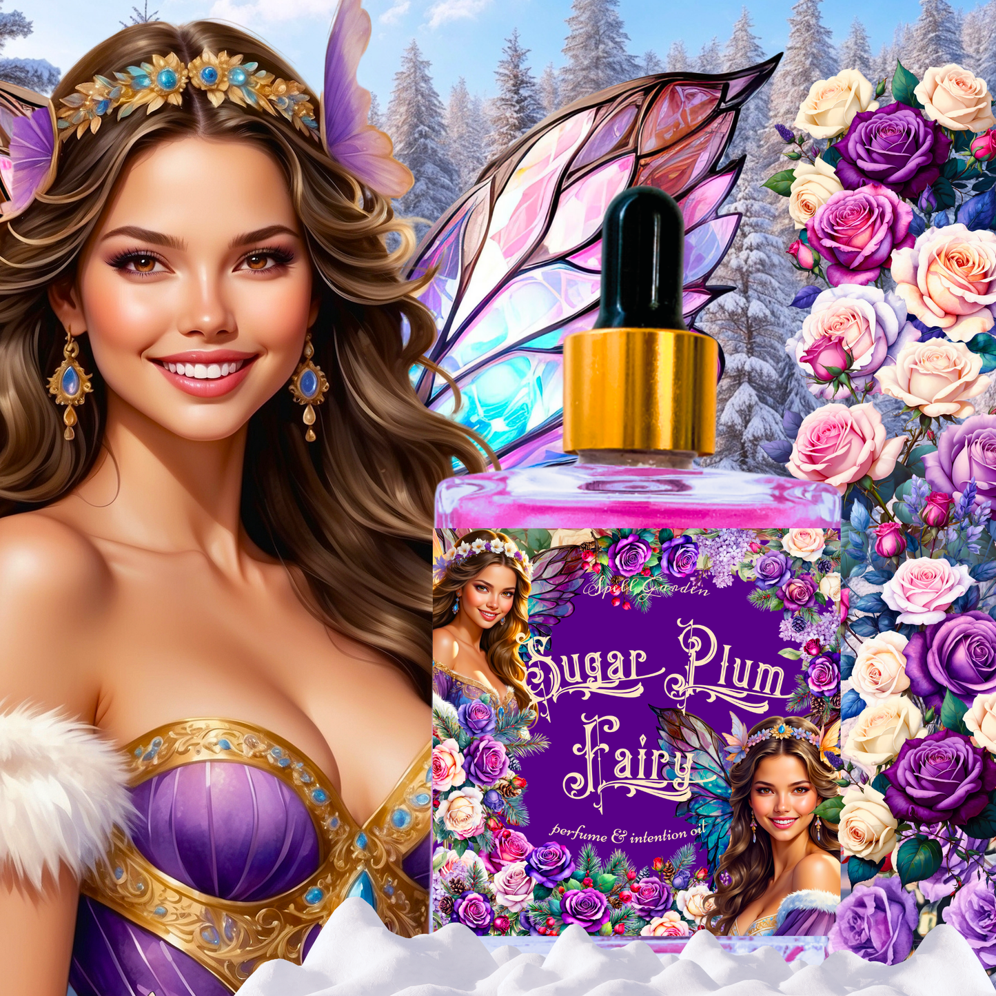 Sugar Plum Fairy Perfume Oil & Body Butter