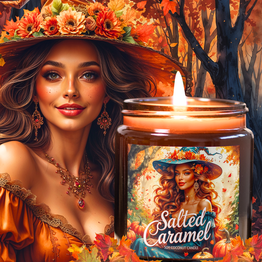 Salted Caramel Soy Candle
