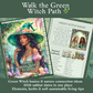 2026 Green Witch Digital Planner – Hyperlinked PDF for GoodNotes, Notability &amp; more