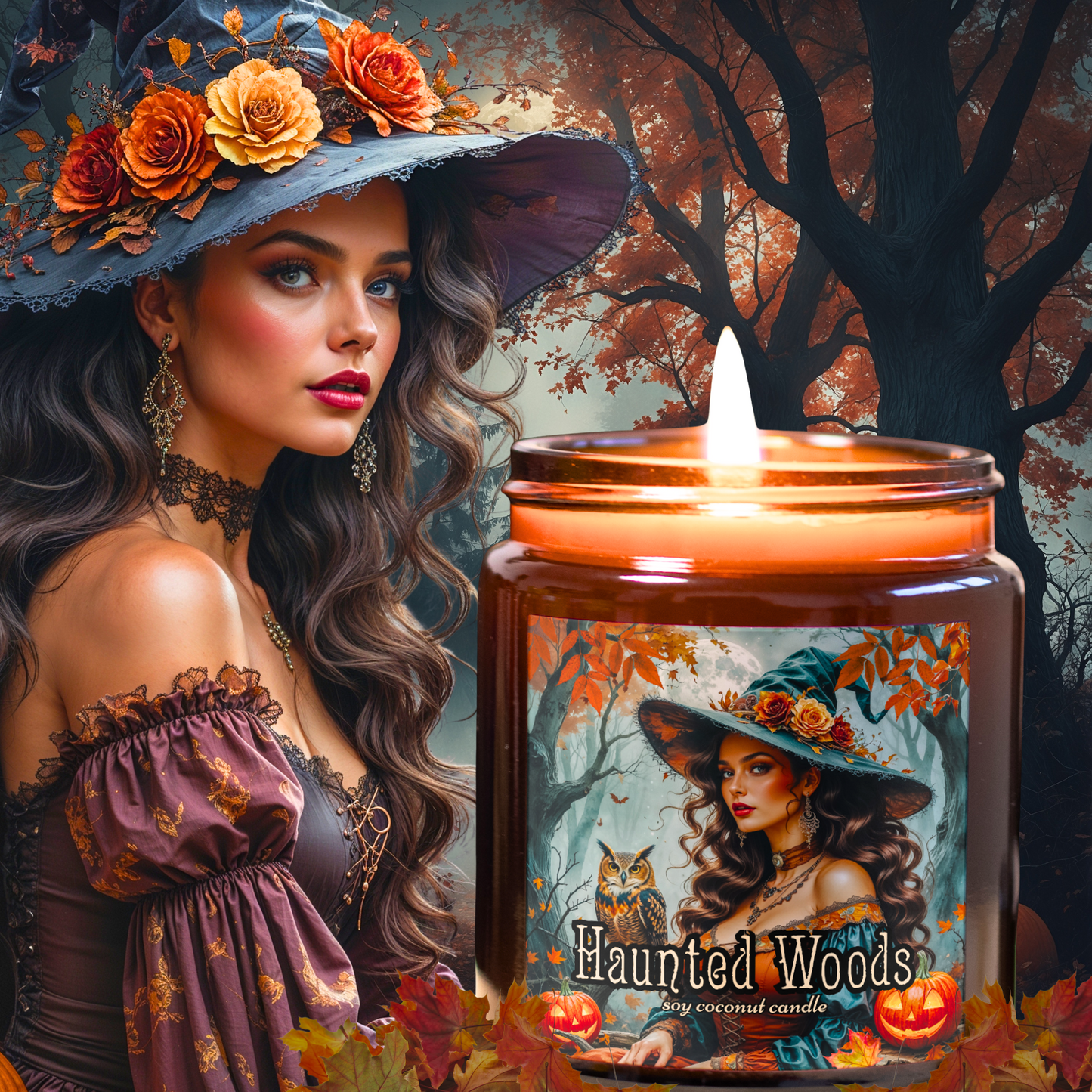 Haunted Woods Soy Candle