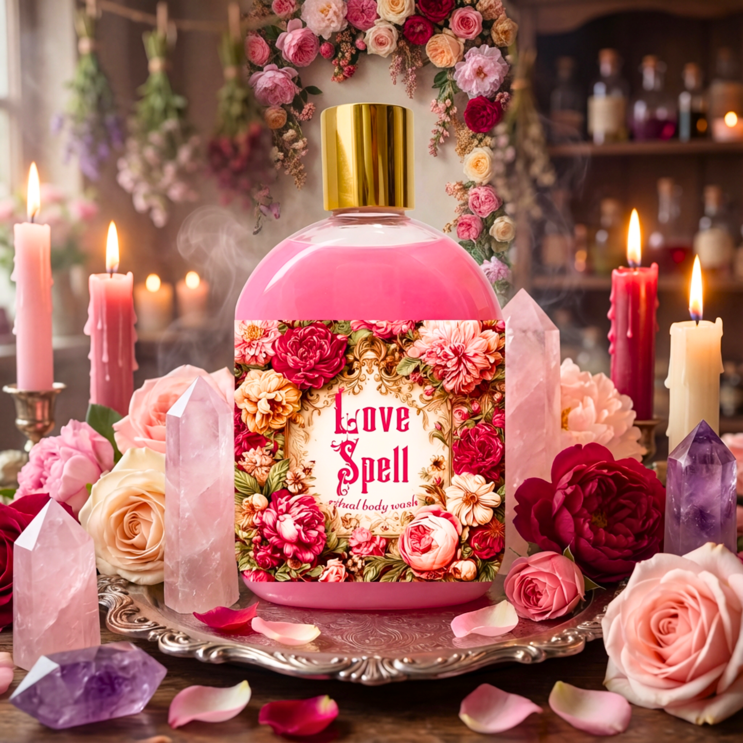 Love Spell Body Wash – Love Bath Ritual