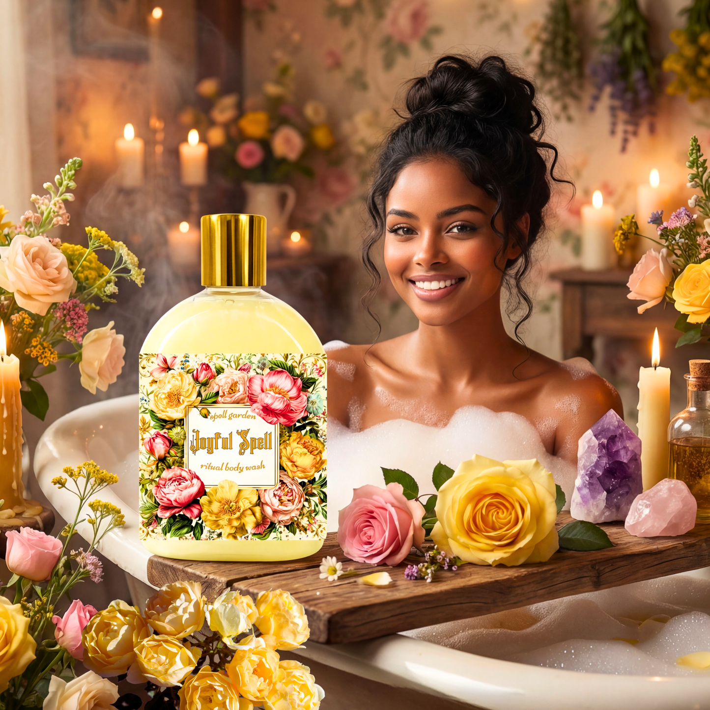 Joyful Spell Body Wash – Happiness Bath Ritual