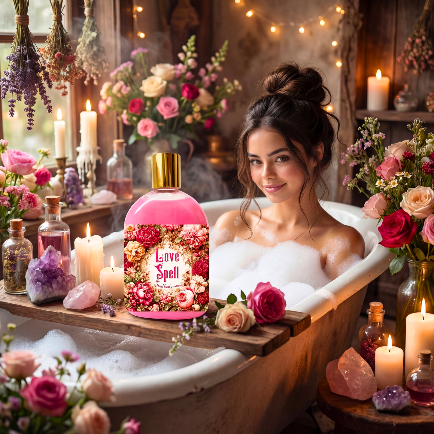 Love Spell Body Wash – Love Bath Ritual