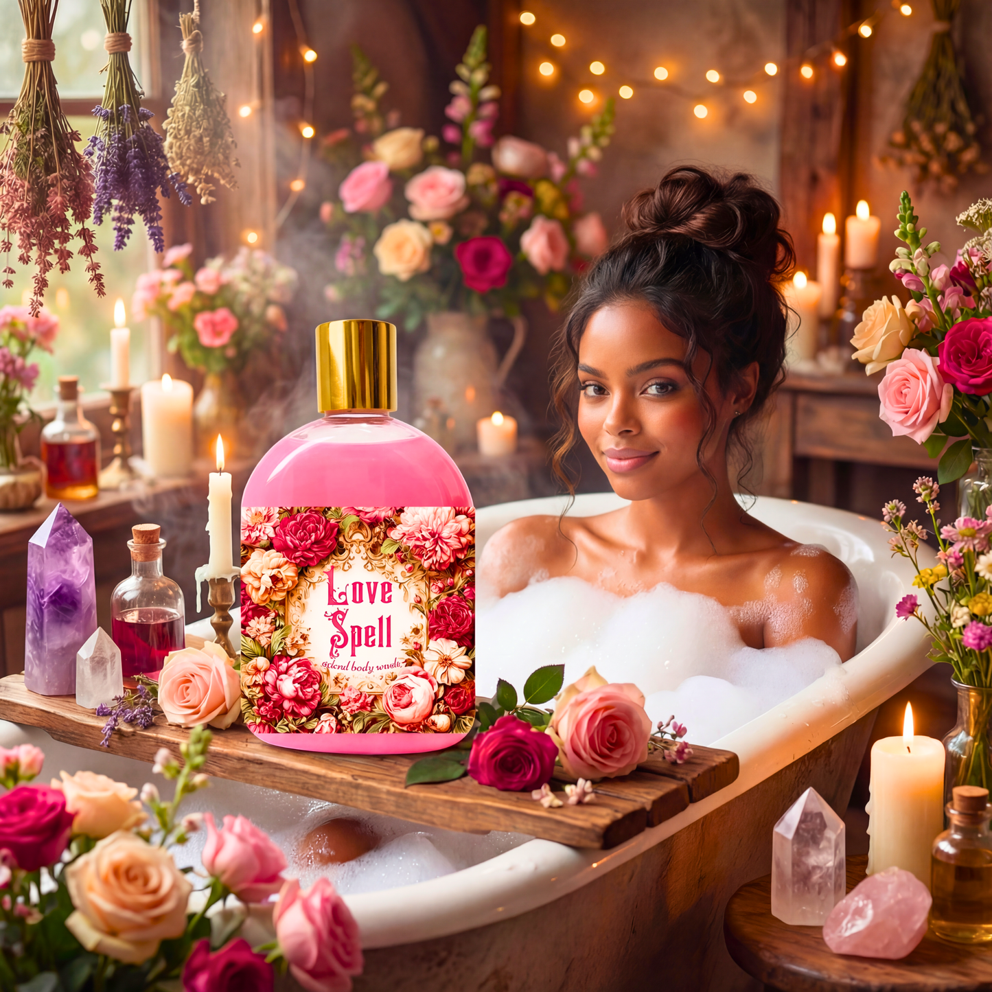 Love Spell Body Wash – Love Bath Ritual