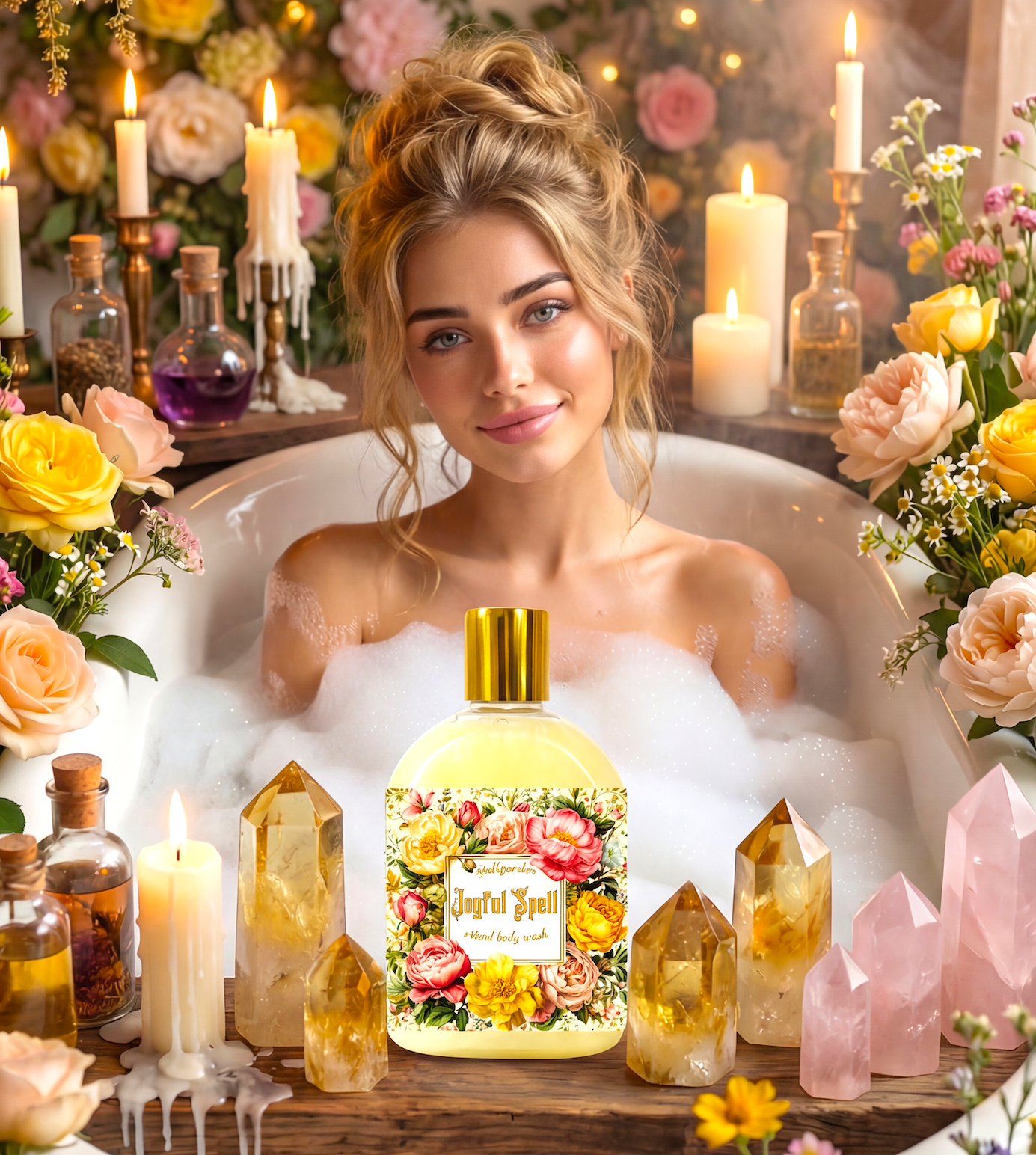 Joyful Spell Body Wash – Happiness Bath Ritual