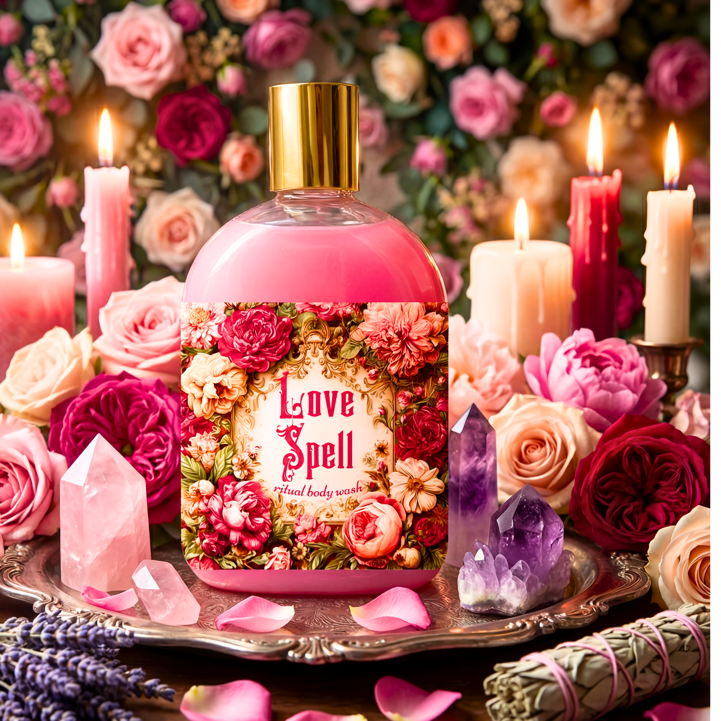 Love Spell Body Wash – Love Bath Ritual