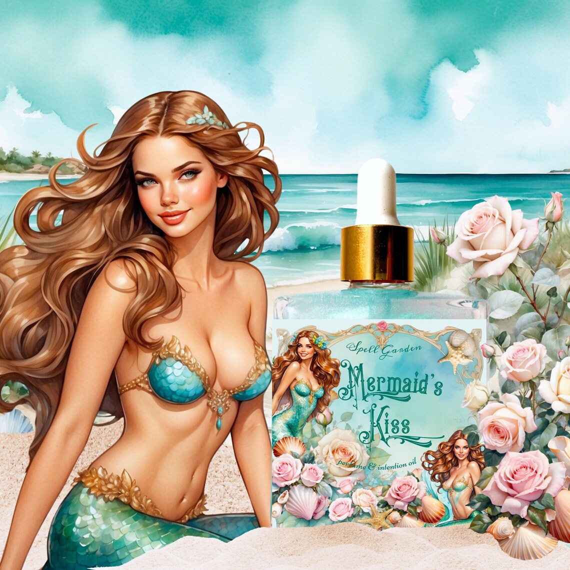 Mermaid's Kiss Perfume Oil & Body Butter